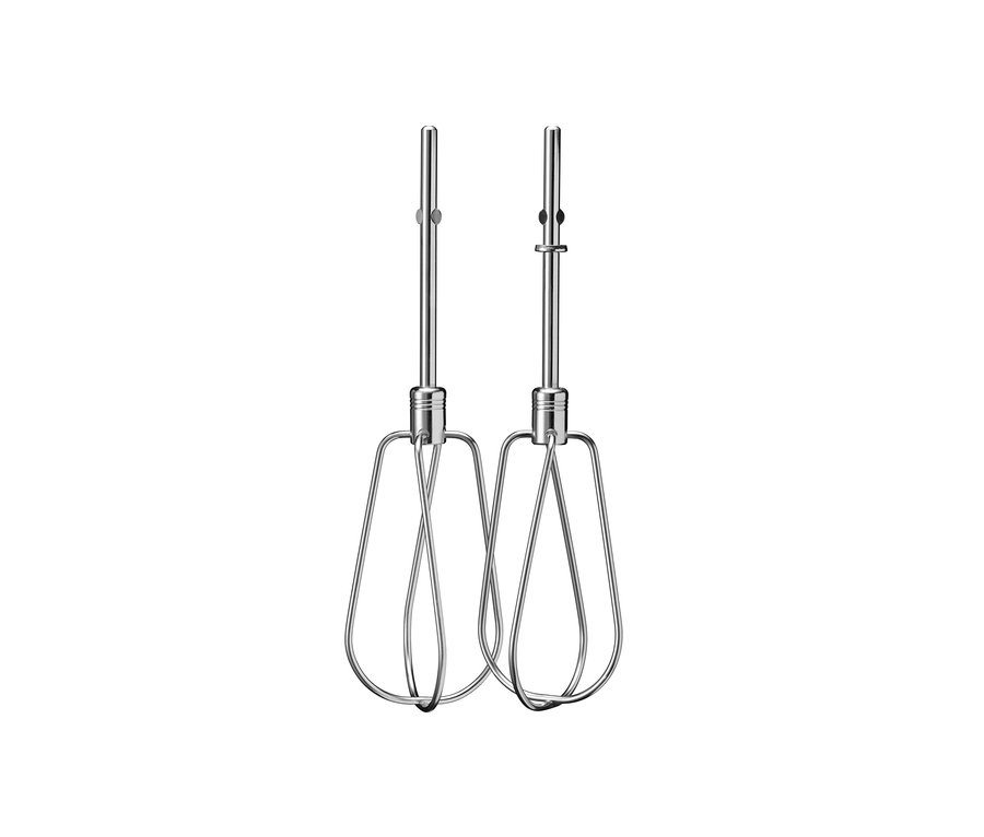 Zwei KitchenAid Handmixer Quirls.