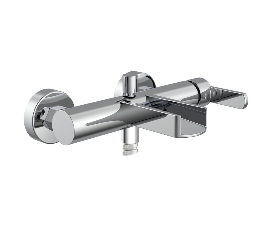 Verchromte Schütte-Wannenfüllarmatur »NIAGARA«.