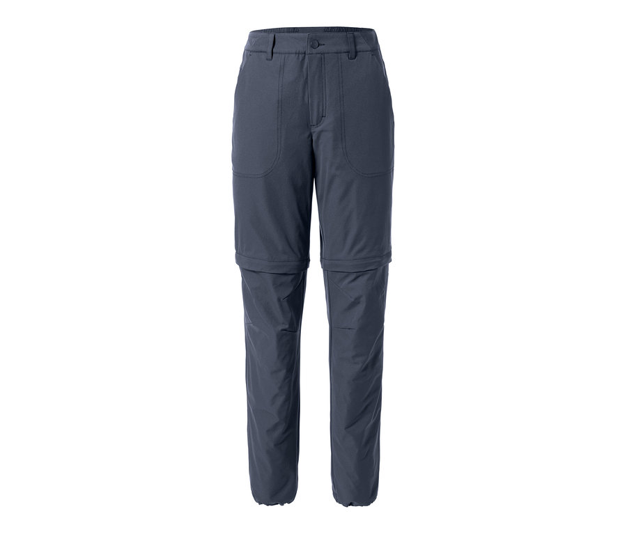 Dunkelblaue 2-in-1-Funktionshose.
