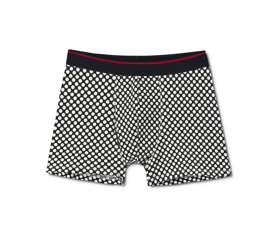 Graue 2 Slipboxer mit Alloverprint.
