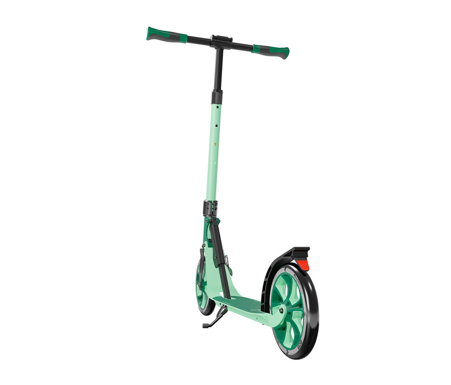 Grüner HUDORA Scooter BigWheel® 205 advanced.