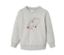 Kinder-Sweater, Outerspace - Grau mit mehrfarbigem Outerspace-Print
