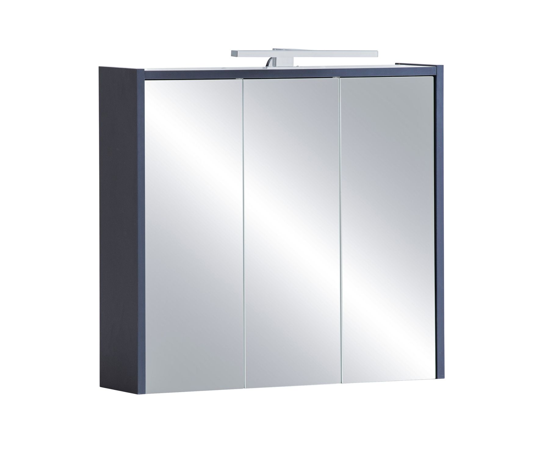 Thumbnail - Tchibo - Spiegelschrank »Lovis« - 65x16x62,5cm - dunkelblau - Holz / Metall