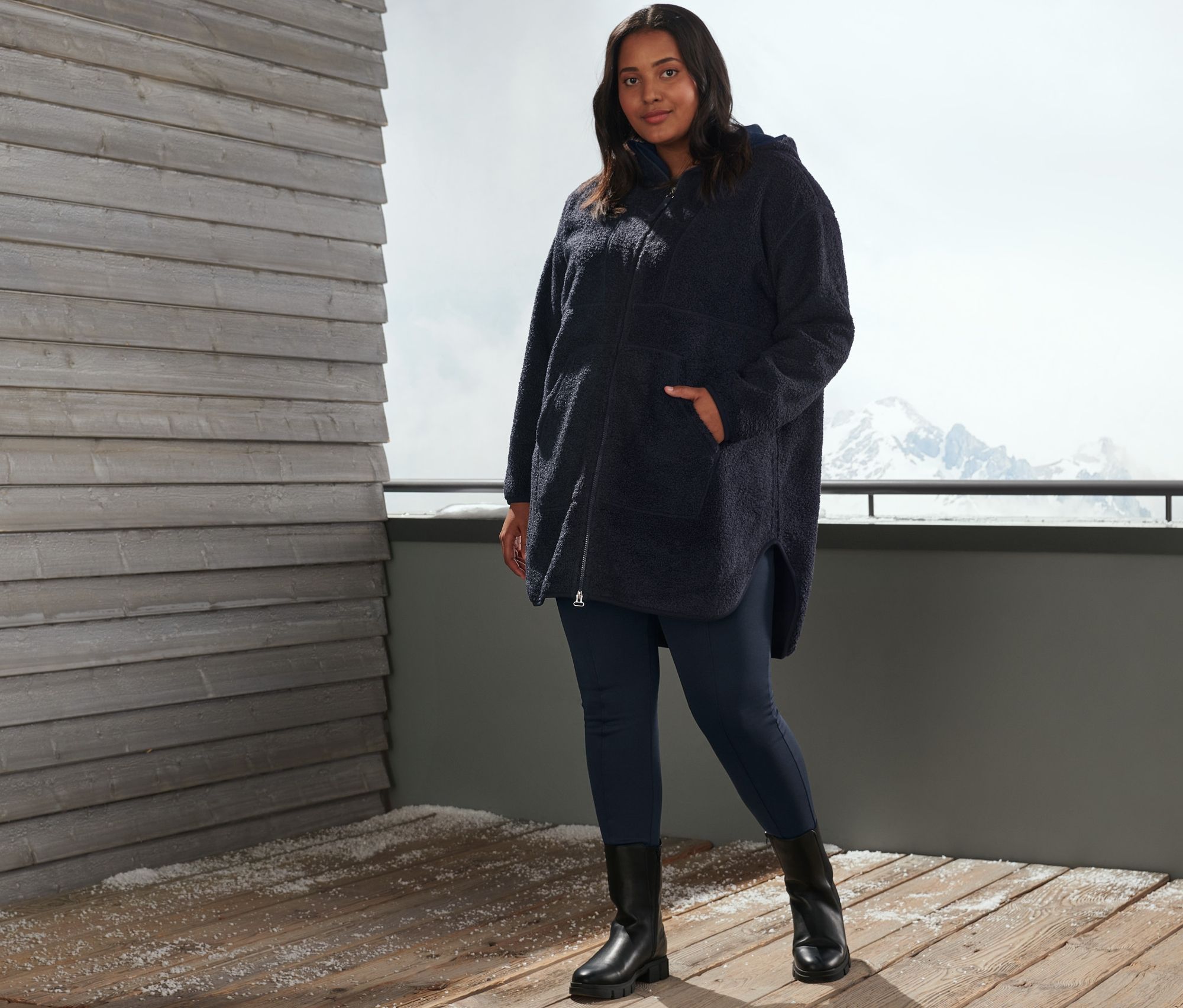 Thumbnail - Tchibo - Thermotight - Damen - Gr. XS - dunkelblau