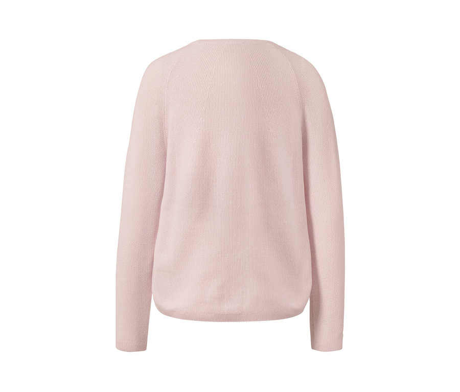 Rosa Strickpullover.