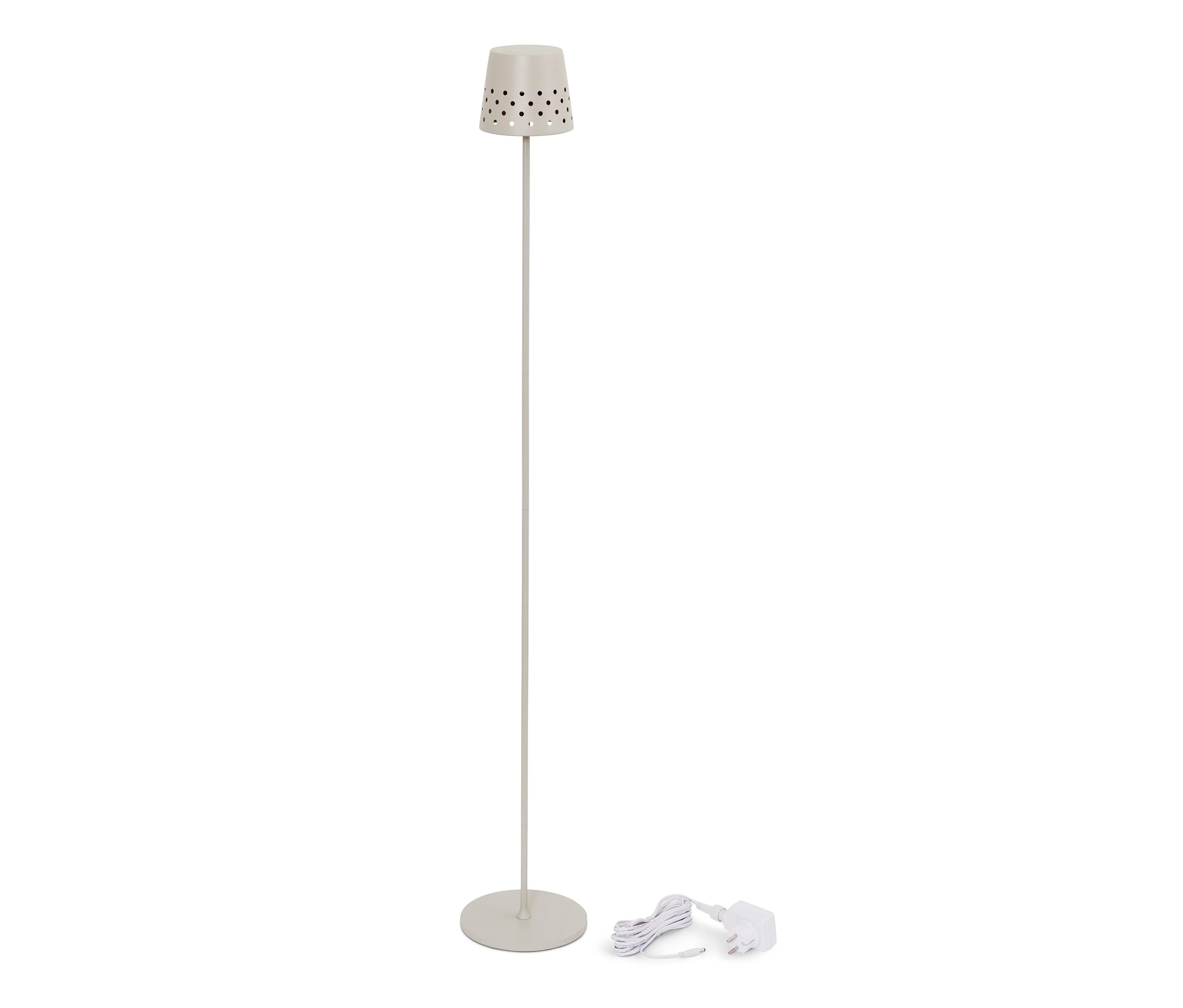 verzinkt günstig Kaufen-Tchibo - LED-Akku-Stehleuchte aus Metall - creme. Tchibo - LED-Akku-Stehleuchte aus Metall - creme <![CDATA[LED-Akku-Stehleuchte aus Metall Farbe: Cremeweiß Material: Schirm 100% Polyethylen Leuchtenschirm, Gestänge und Fuß Metall, verzinkt und pulverbesc