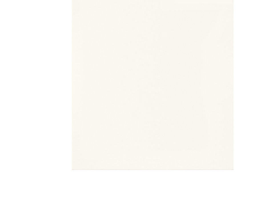 Detail eines weißen Hängeschrankmoduls.