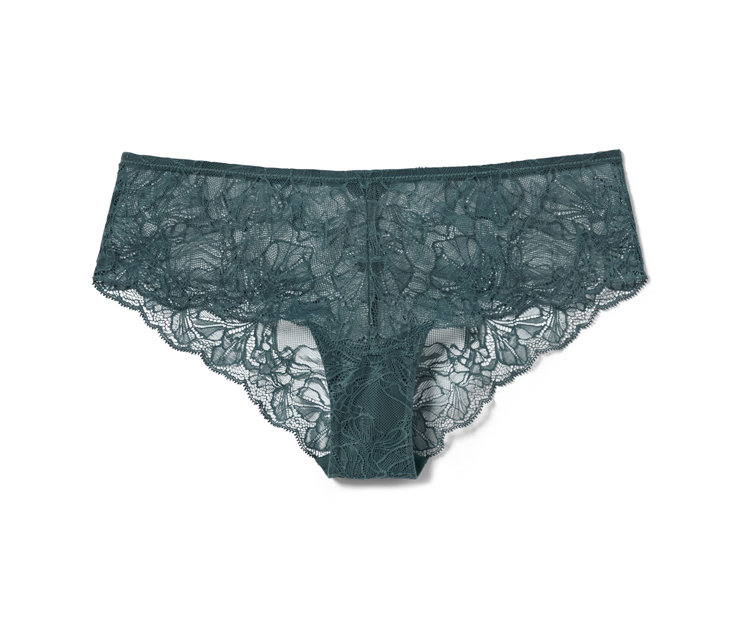 Tchibo - Spitzen-Hipster - Damen - Gr. XS - petrol