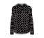 Gestreiftes Blusenshirt aus Modal-Mix