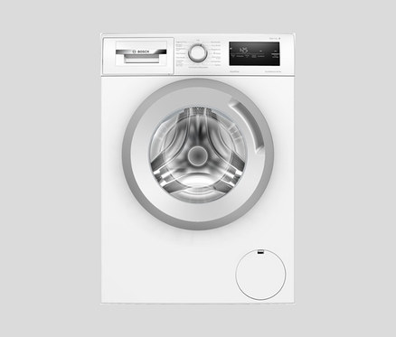 Weiße Bosch Waschmaschine »WAN281KA3 Frontlader«, B (von A bis G), 7 kg.
