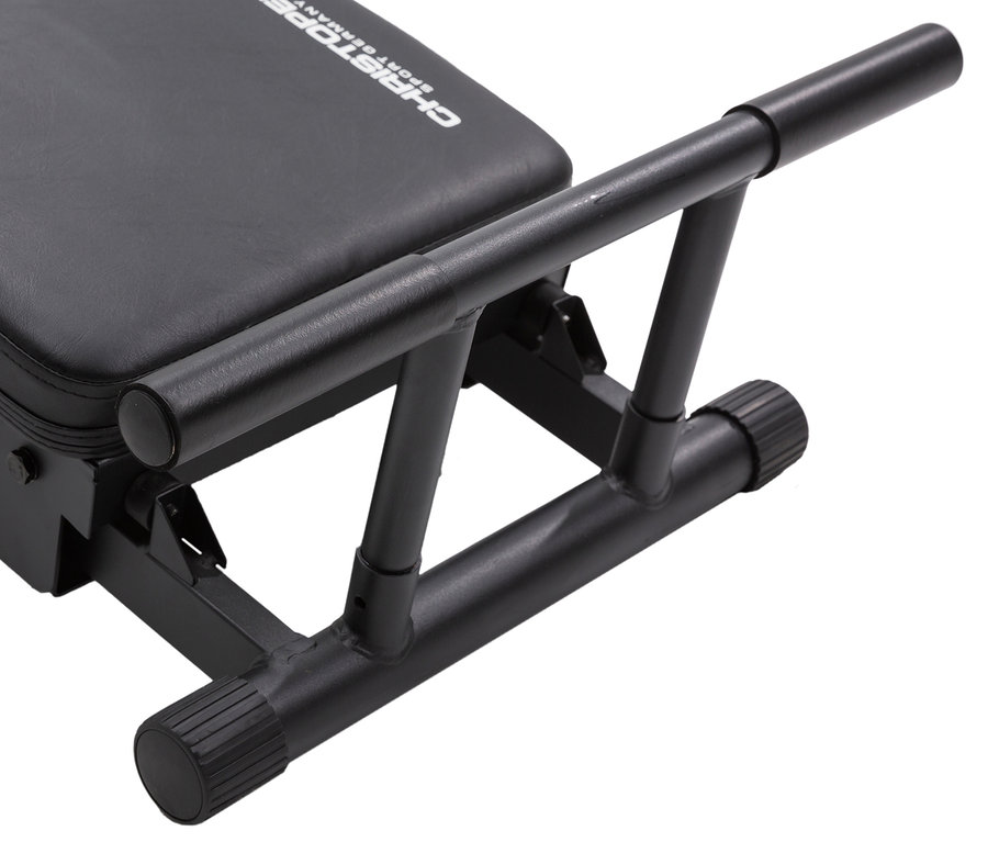 Detailansicht des schwarzen Christopeit Total Exerciser »TE 1000«.