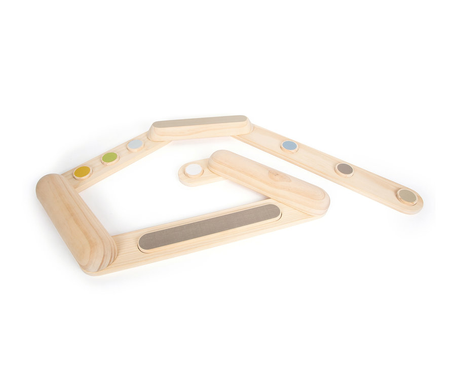 small foot Balancierstege »Adventure« auf weißem Hintergrund.