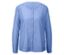 Blau mit Alloverprint
