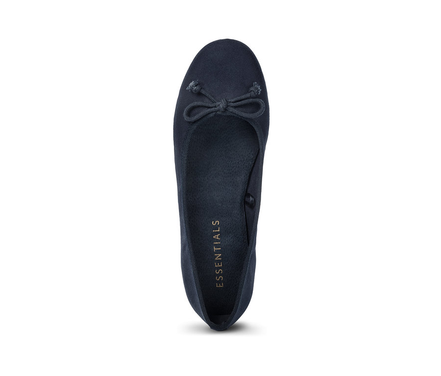 Detailaufnahme einer einzelnen Ballerina von oben.