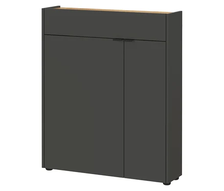 Graphitfarbener Mehrzweckschrank »Ameca«.