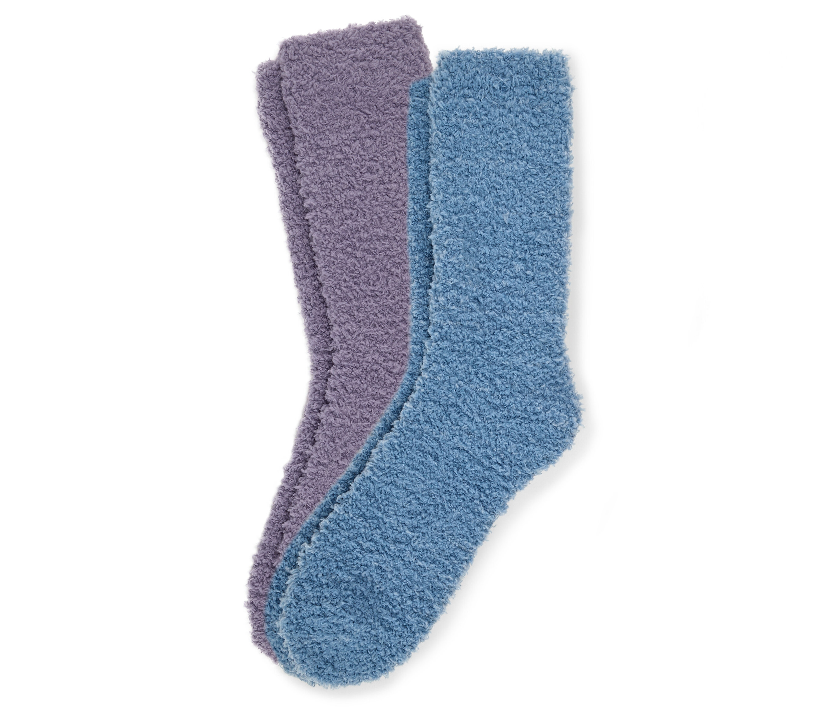 Tchibo - 2 Paar Kuschelsocken - Damen - Gr. 35-38 - blau