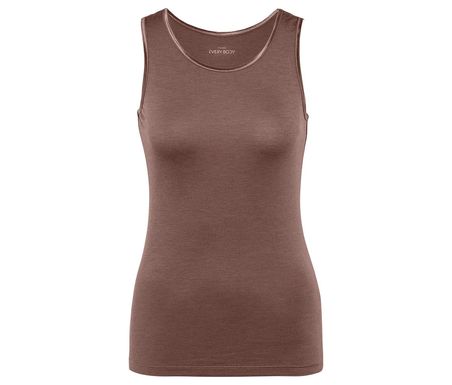 Braunes Tanktop.