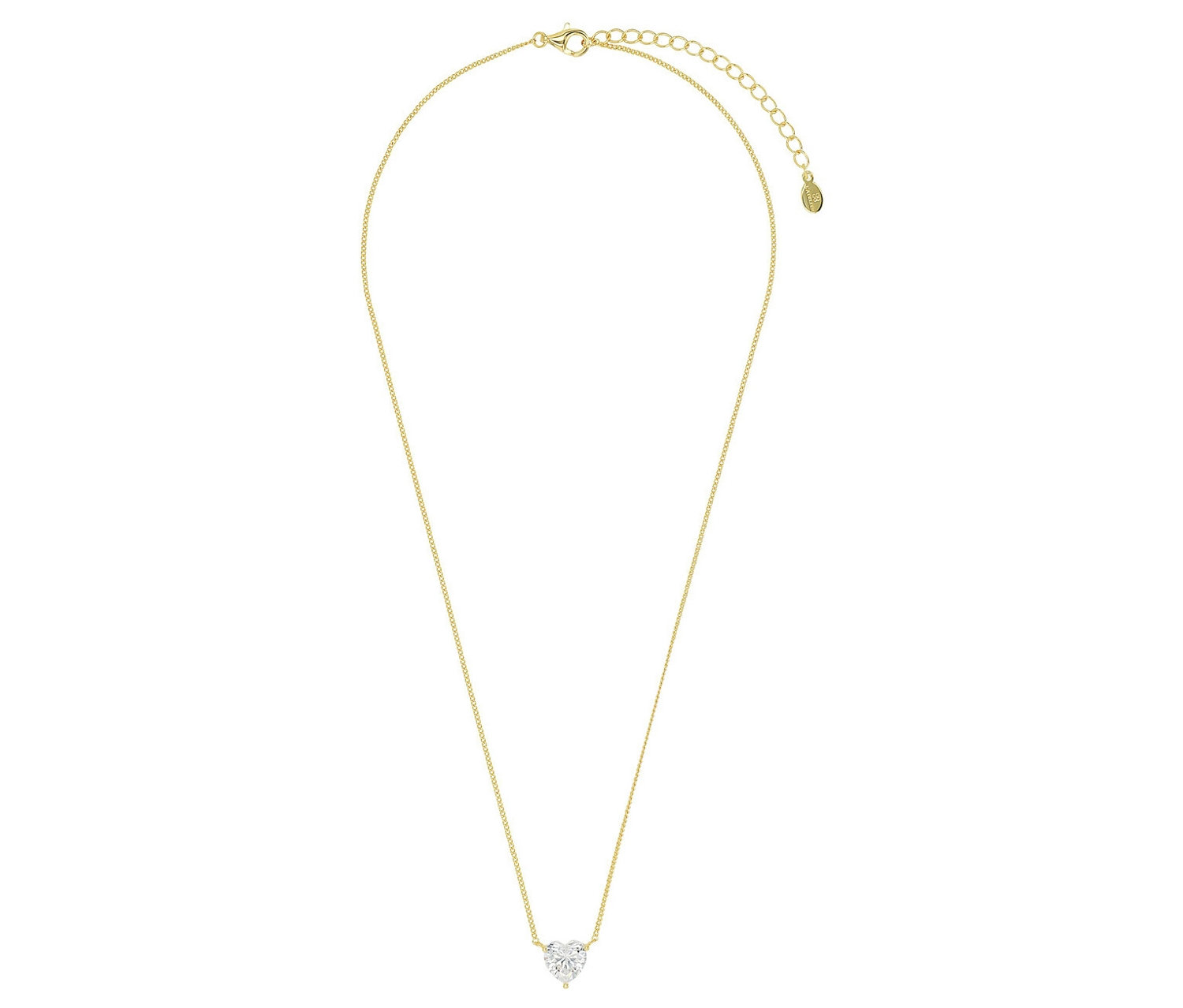 Tchibo - Amor Halsschmuck mit Herz-Motiv - gold