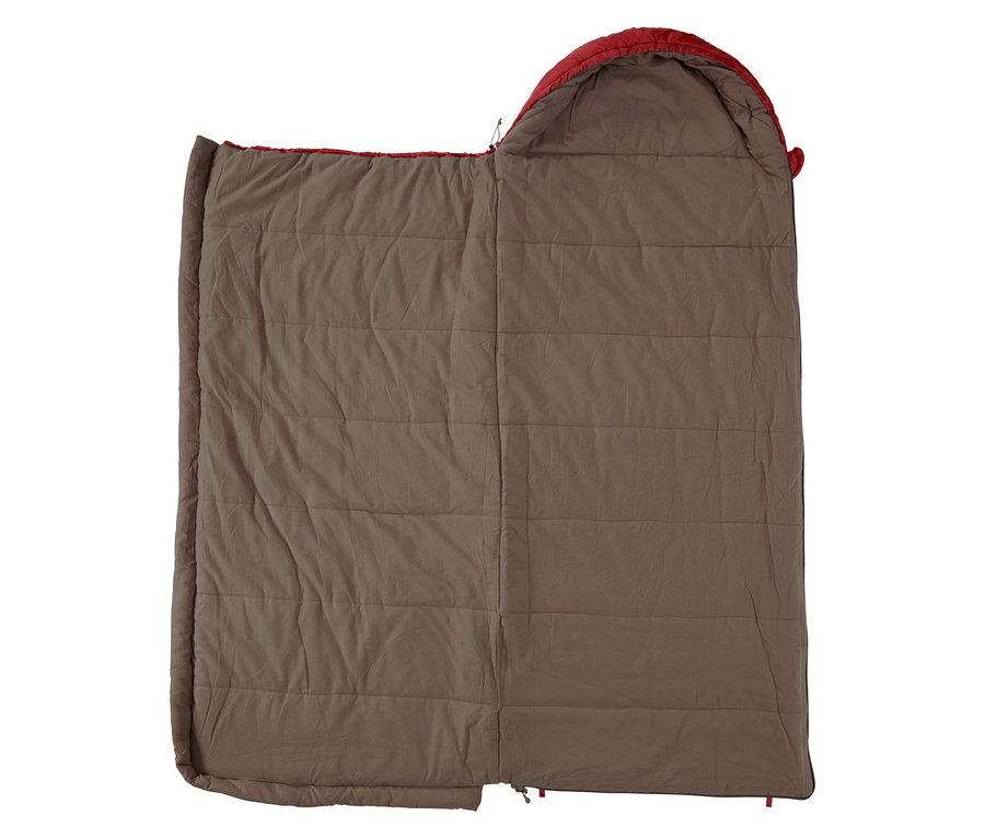 Der Grand Canyon Kinder-Schlafsack »Utah 150« ist offen ausgebreitet zu sehen.