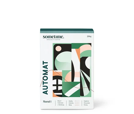 Packung sometime - MURAL 1 Caffè Crema - 250 g Ganze Bohne.