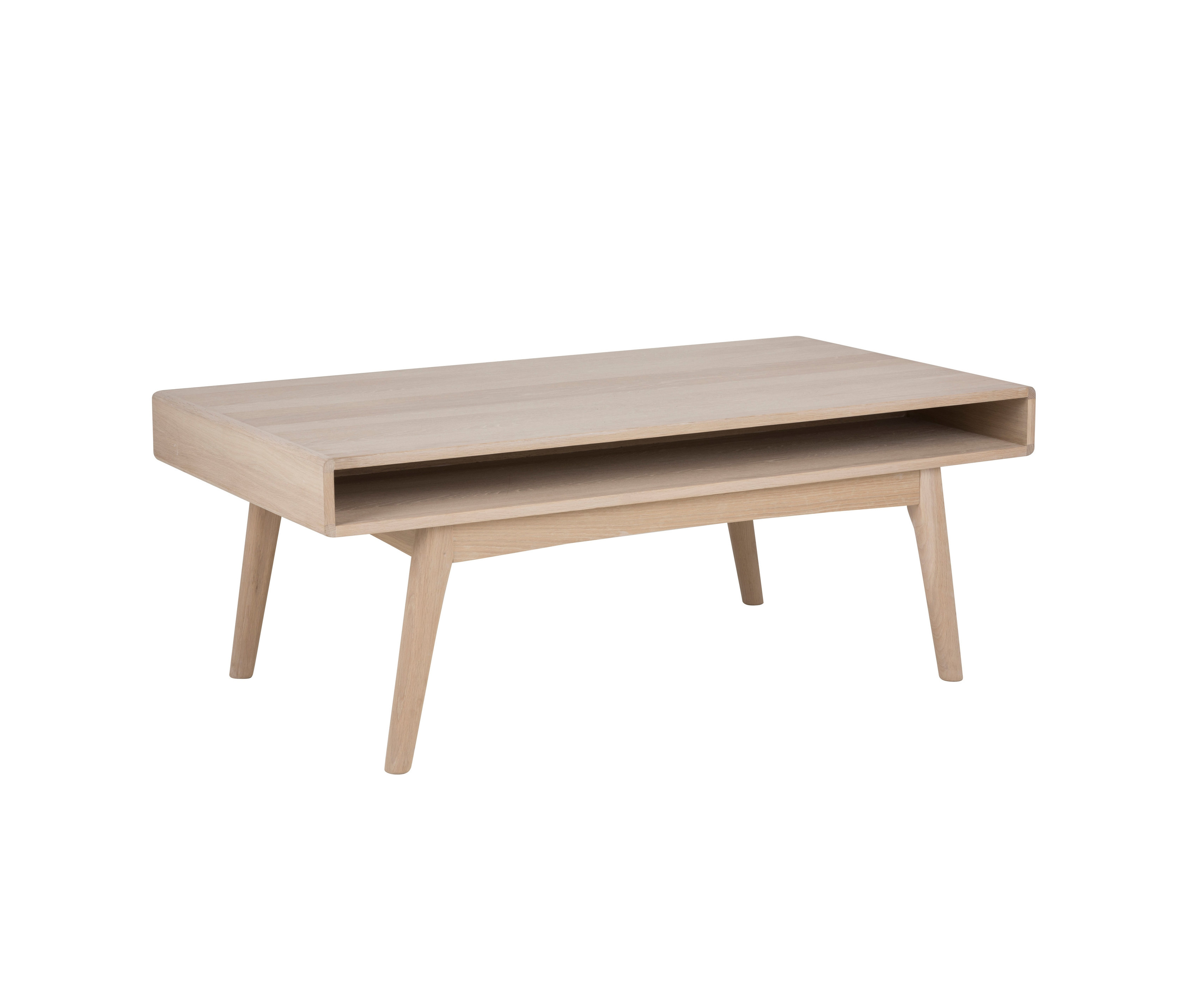 Heller Holz-Couchtisch »Marte« mit Stauraum.