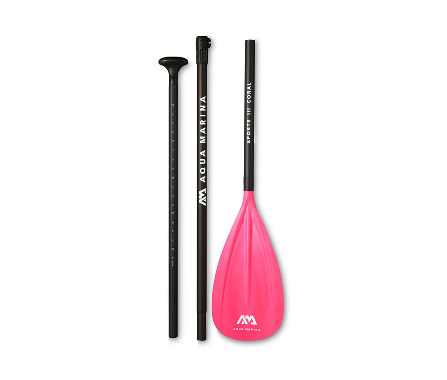 Aqua Marina SUP- und Kajak-Paddel »Sports III Coral«.