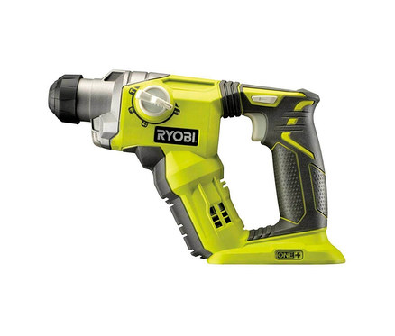 Gelb-grauer RYOBI 18 V One+ Akku-Bohrhammer SDS-Plus »R18SDS-0« ohne Akku und Ladegerät.