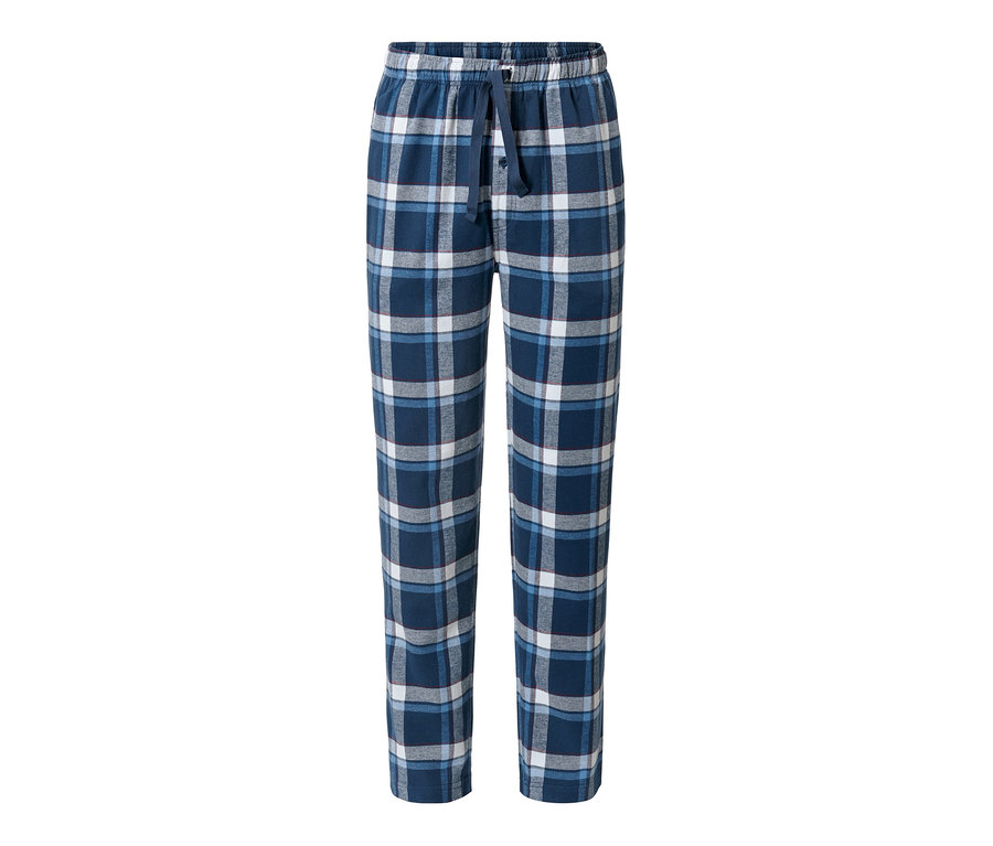 Eine karierte Flanell-Relaxhose.