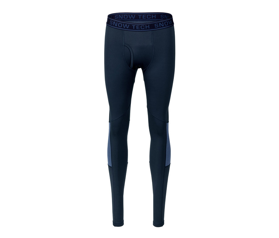 Eine dunkelblaue Thermo-Funktionsunterhose.