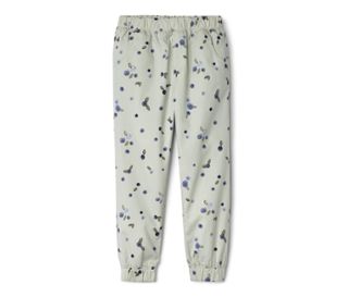 Mintgrün mit Beeren-Alloverprint