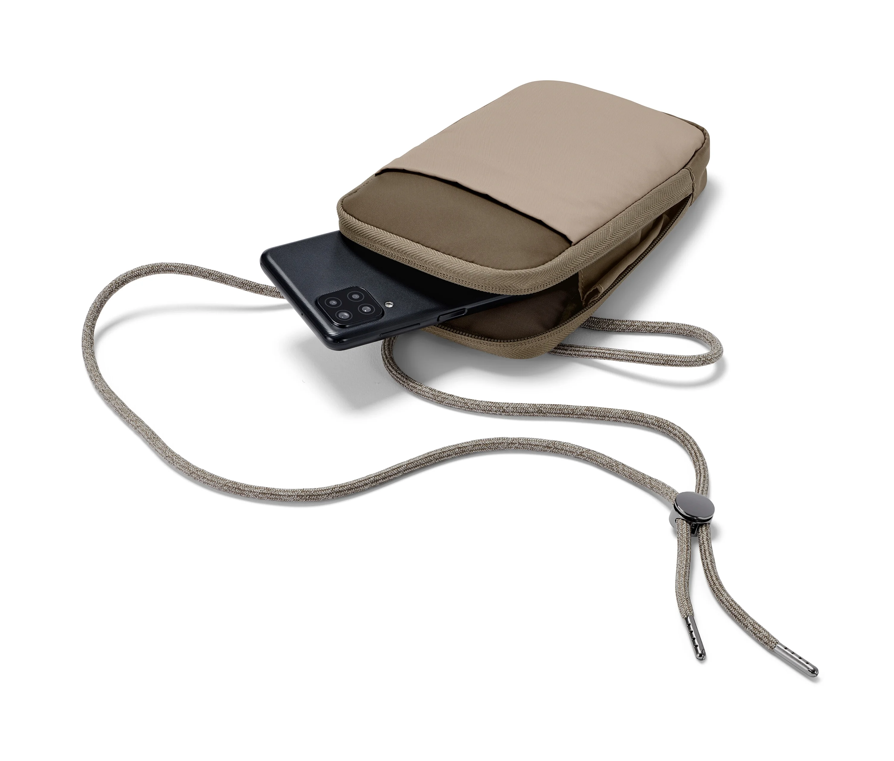 Fernbrille,Anti günstig Kaufen-Tchibo - Anti-Frost-Handytasche - taupe. Tchibo - Anti-Frost-Handytasche - taupe <![CDATA[Anti-Frost-Handytasche, taupe Farbe: Taupe Material: 100% Polyamid (recycelt) Futter 100% Polyester (recycelt) Kordel 100% Polyester Maße: B x H x T ca. 11 x 19 x 3 