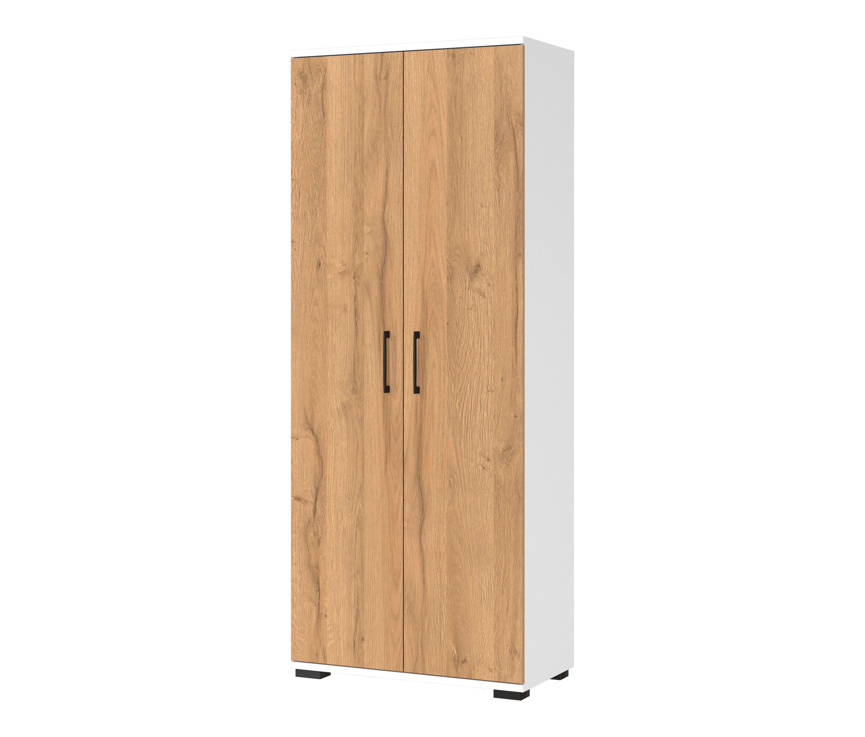 Tchibo - Aktenschrank »Profi« groß - 80x40x200cm - braun - Holz