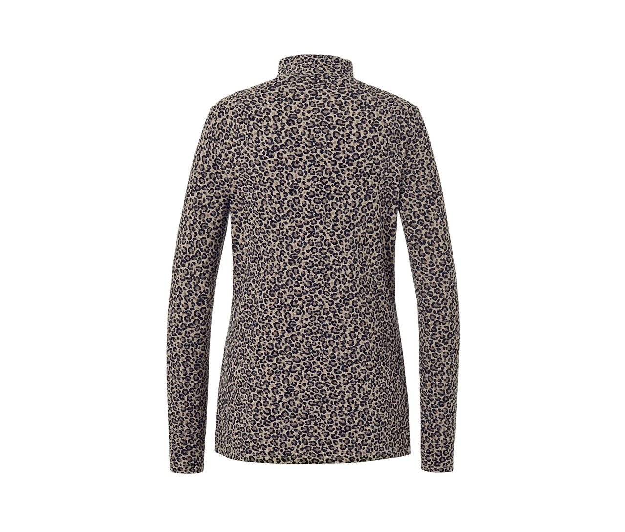 Bedrucktes Blusenshirt mit Stehkragen.