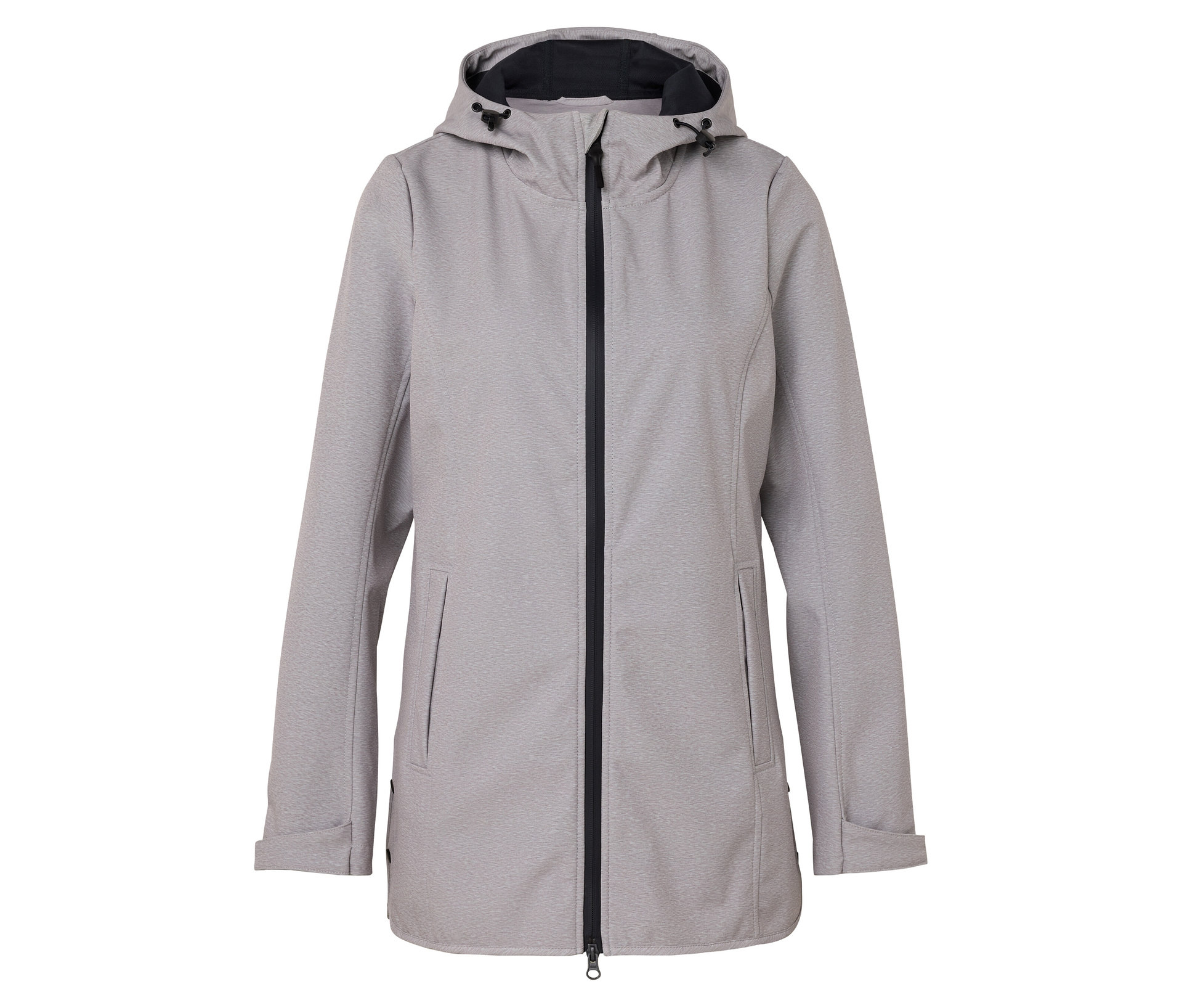 Softshelljacke - Damen - Gr. 46 - grau - grau