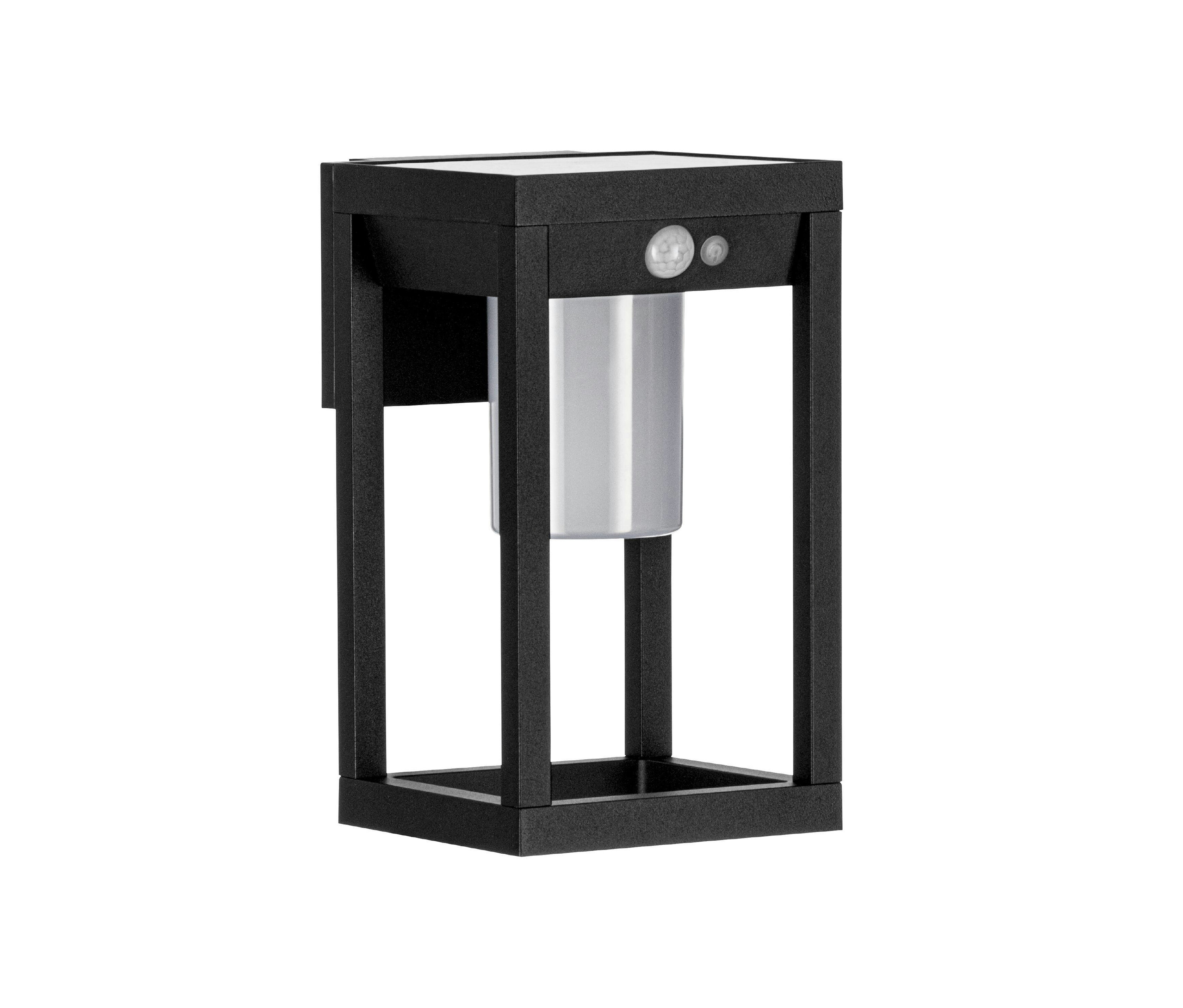 Eglo Solar Wandleuchte »Martano« - 15x18x27cm - schwarz - Aluminium / Kunststoff