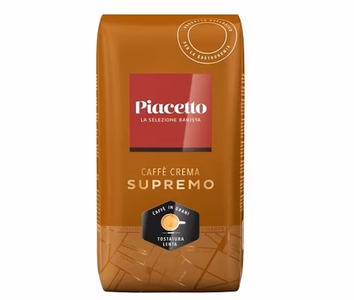 Piacetto Supremo Caffè Crema - 1x 1 kg Ganze Bohne
