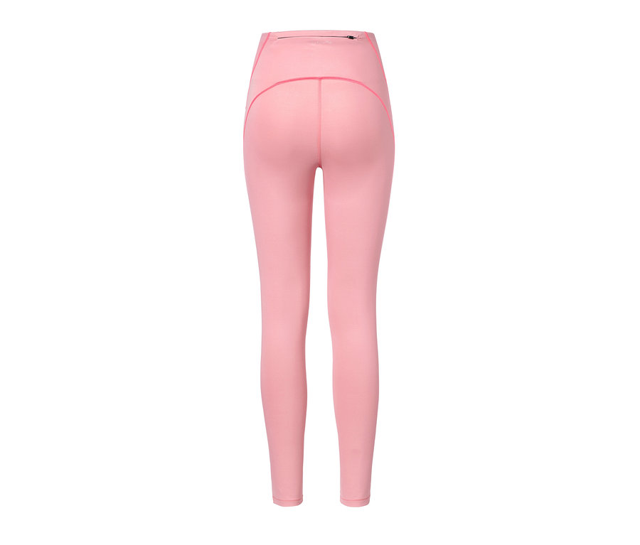 Rosa Performance-Sporttight von hinten.