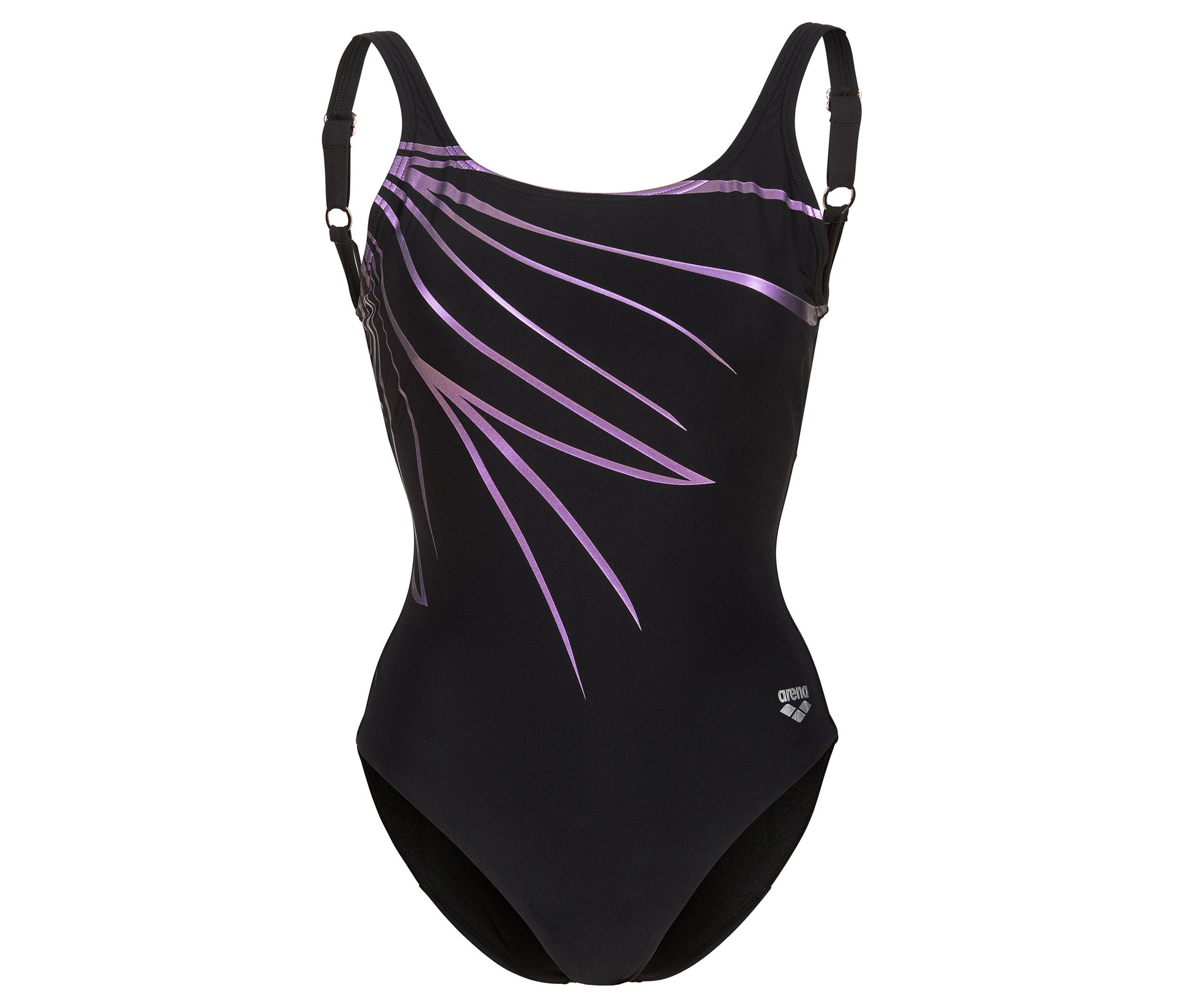 Shapewear Damen-Badeanzug Lili B-Cup - Damen - Gr. 40 - schwarz - schwarz