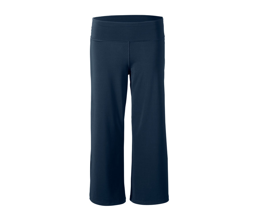 Eine dunkelblaue Sport-Culottehose.