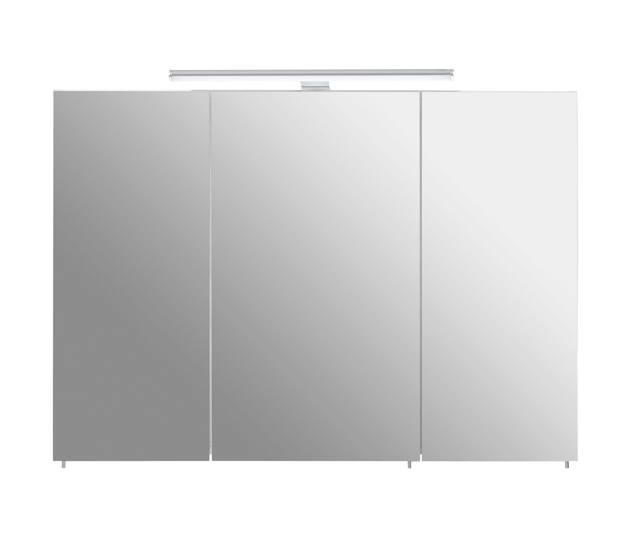 Tchibo - Spiegelschrank »Runa SPS Irene 1000.1« - 100x16x75cm - weiß - Holz / Metall / Glas