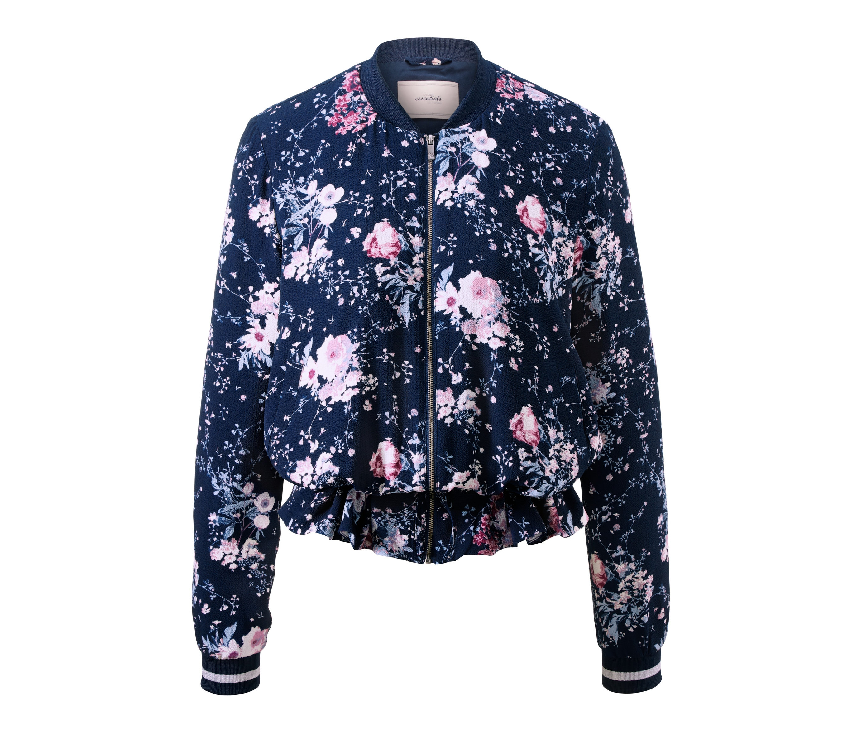 Blouson mit Blumenmuster.