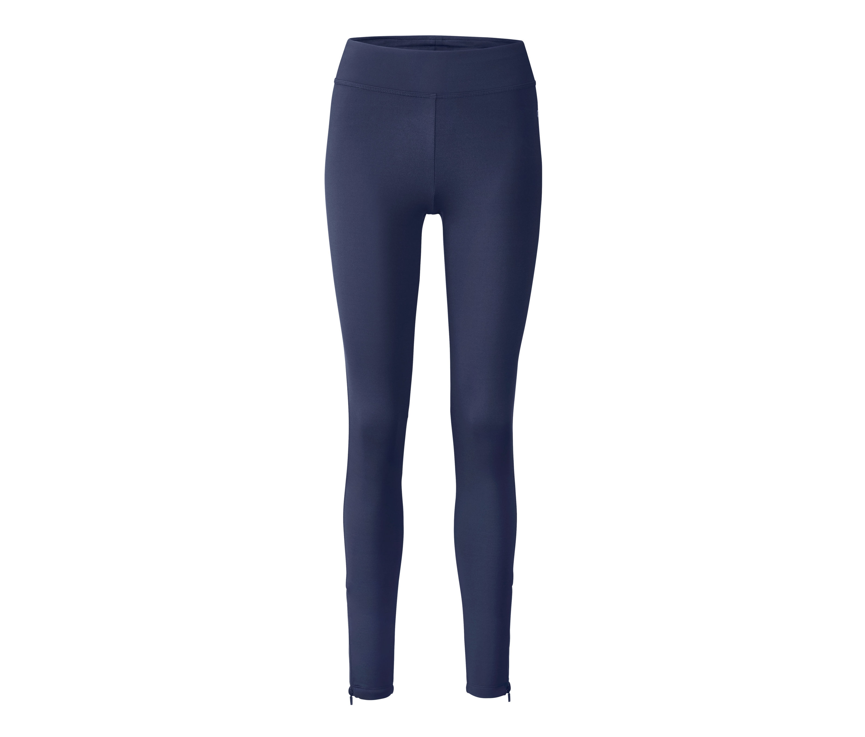 Blaue Thermo-Lauftight.
