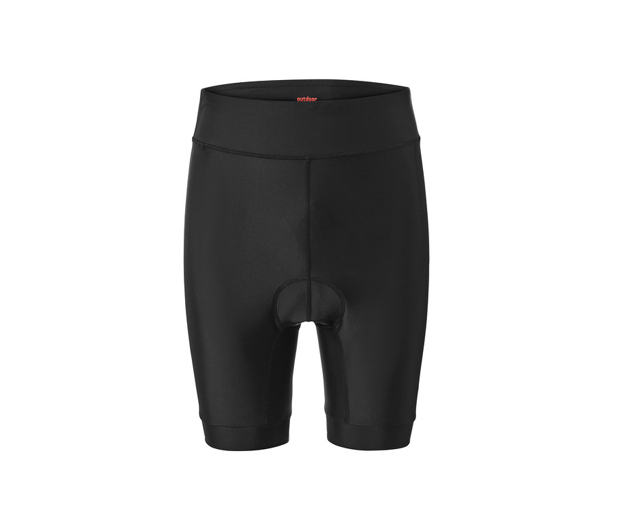 Schwarze Fahrradhose.