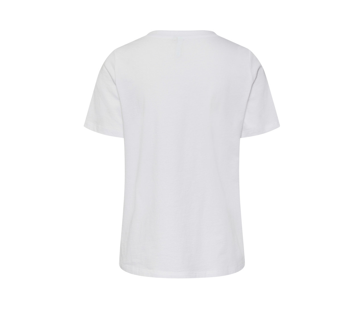 Weißes T-Shirt mit Print.