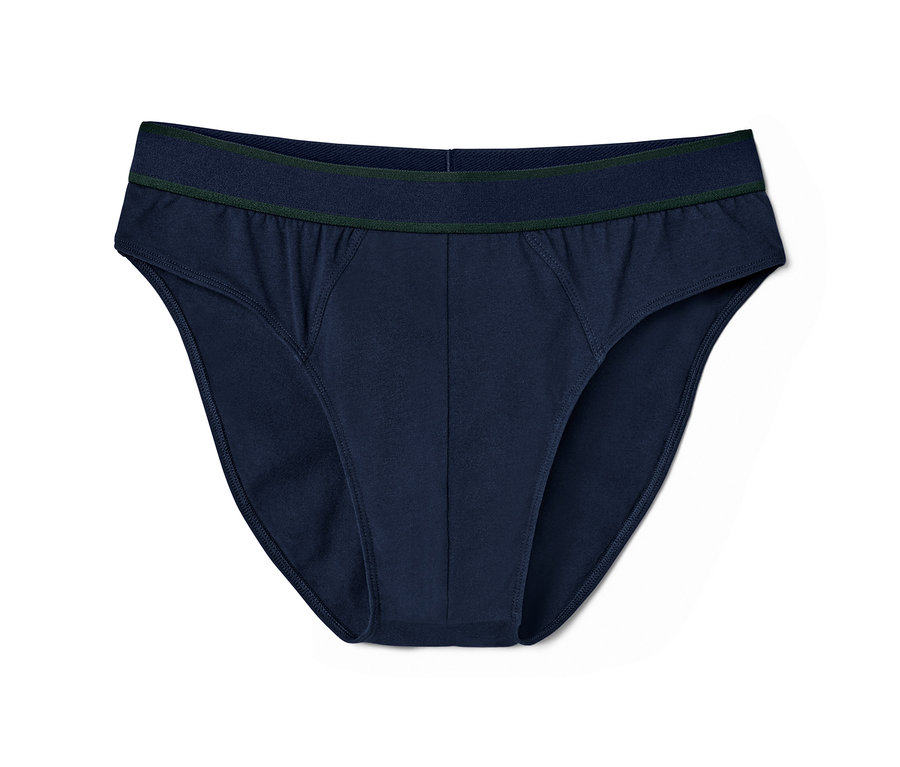 Marineblaue 3 Slips.