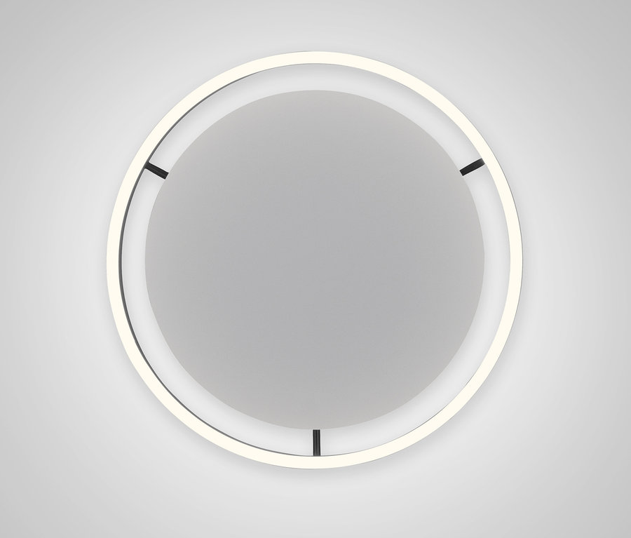 JUST LIGHT . LED Deckenleuchte »Ritus« an einer weißen Wand.