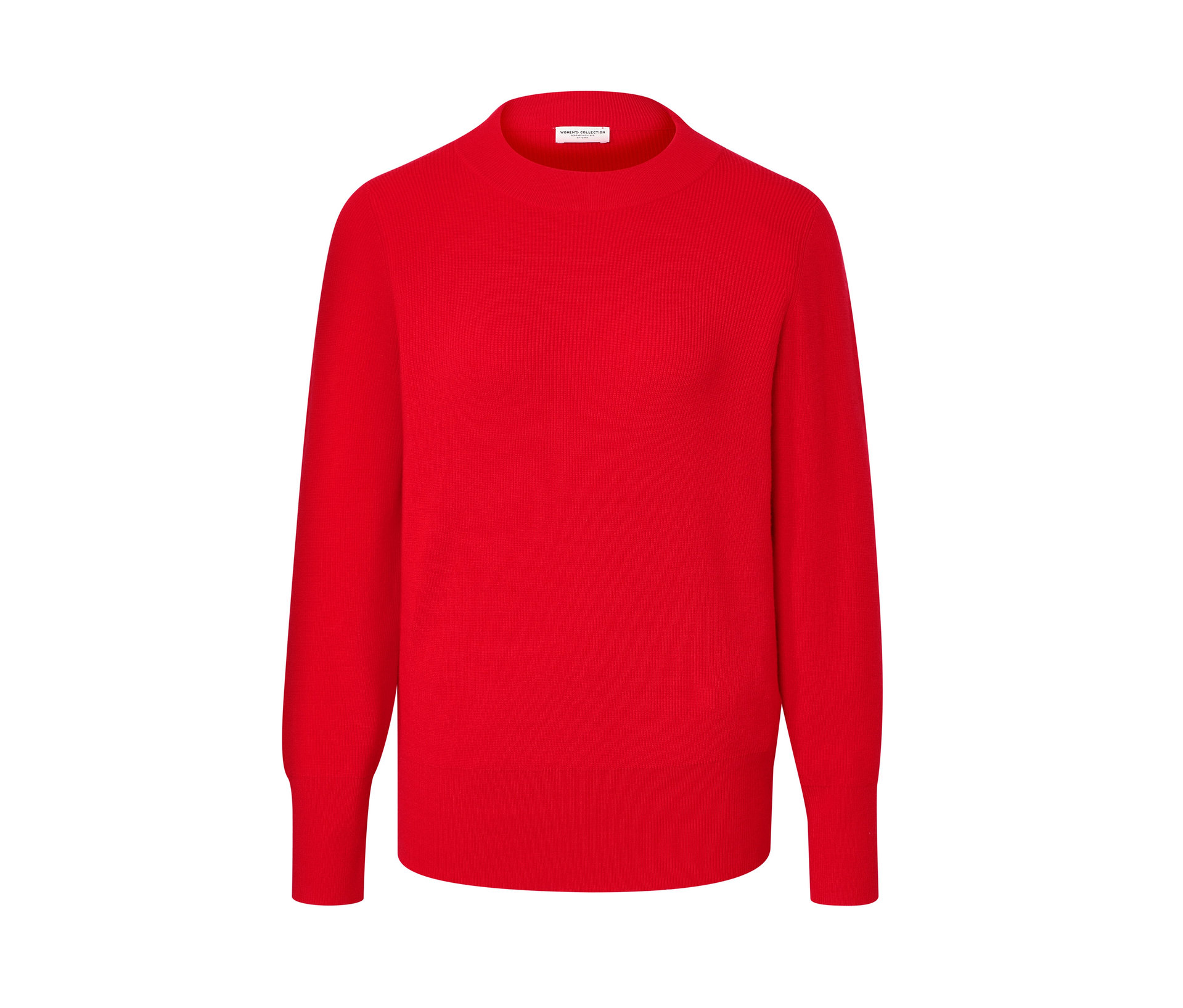 Feinstrickpullover - Damen - Gr. L - rot - rot