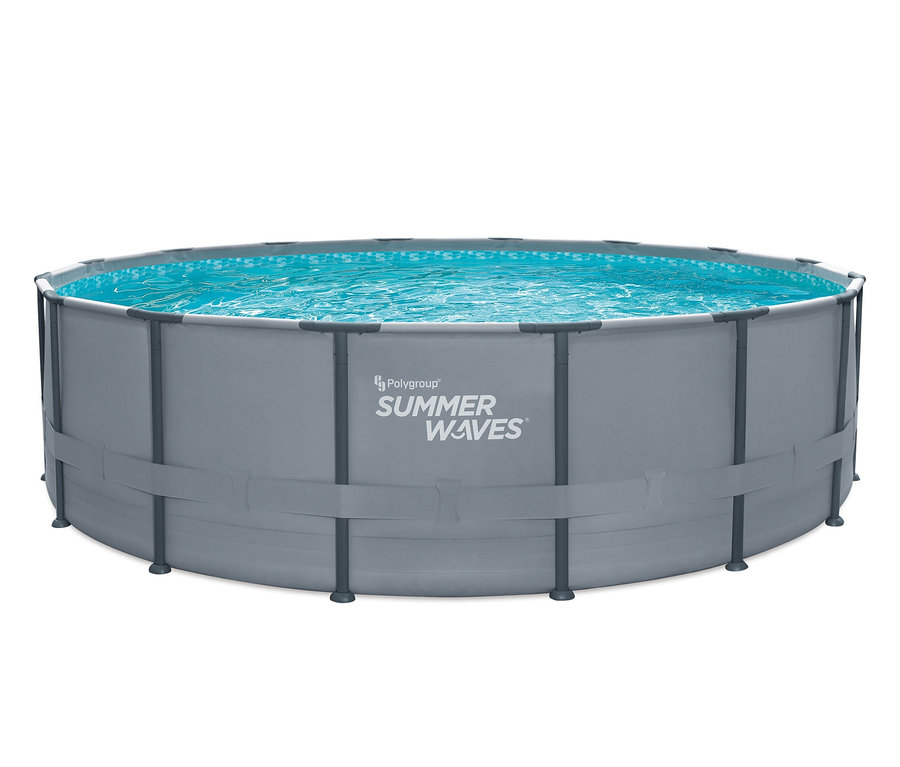 Summer Waves Elite-Frame-Pool, Ø ca. 488 cm.