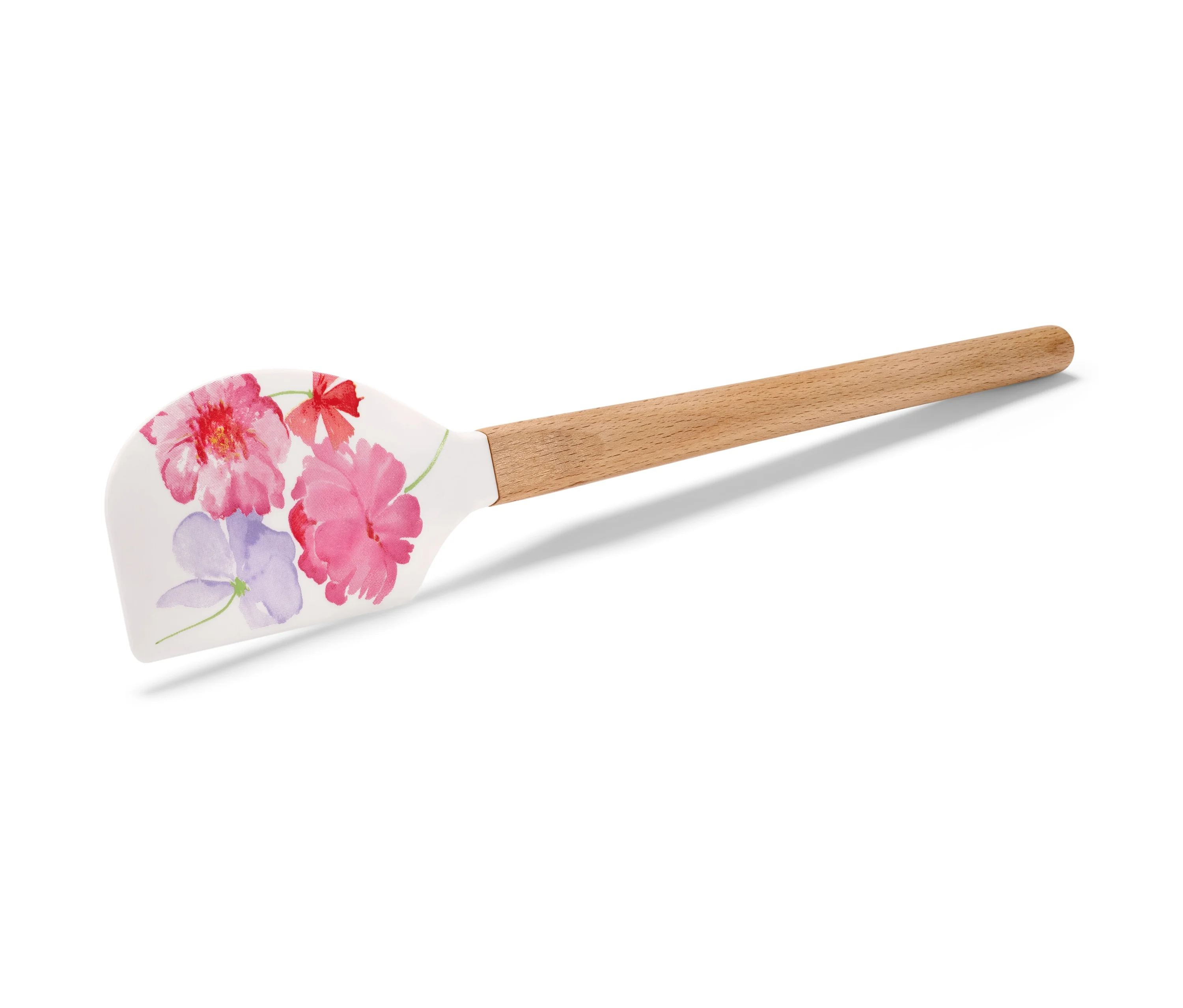 Buchenholz holz günstig Kaufen-Tchibo - Teigschaber - braun. Tchibo - Teigschaber - braun <![CDATA[Teigschaber Farbe: Laffe weiß mit mehrfarbigem, floralem Print Stiel Buche naturfarben Material: Laffe 100% Silikon Stiel 100% nachhaltig angebautes Buchenholz Maße: Länge ca. 30 cm Laffe
