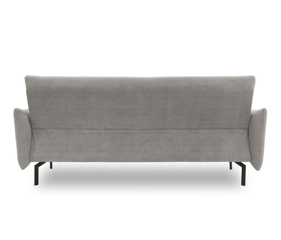 Rückansicht der beigen DOMO collection Klappliege »Avila«.